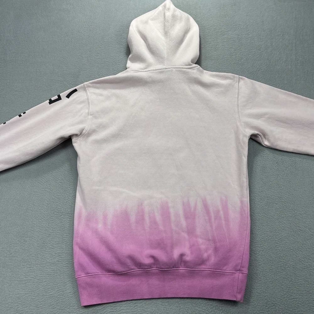 Sanrio Hello Kitty‎ Hoodie Women Small Pink Drip Tie Dye Pullover Sweatshirt - Picture 8 of 10
